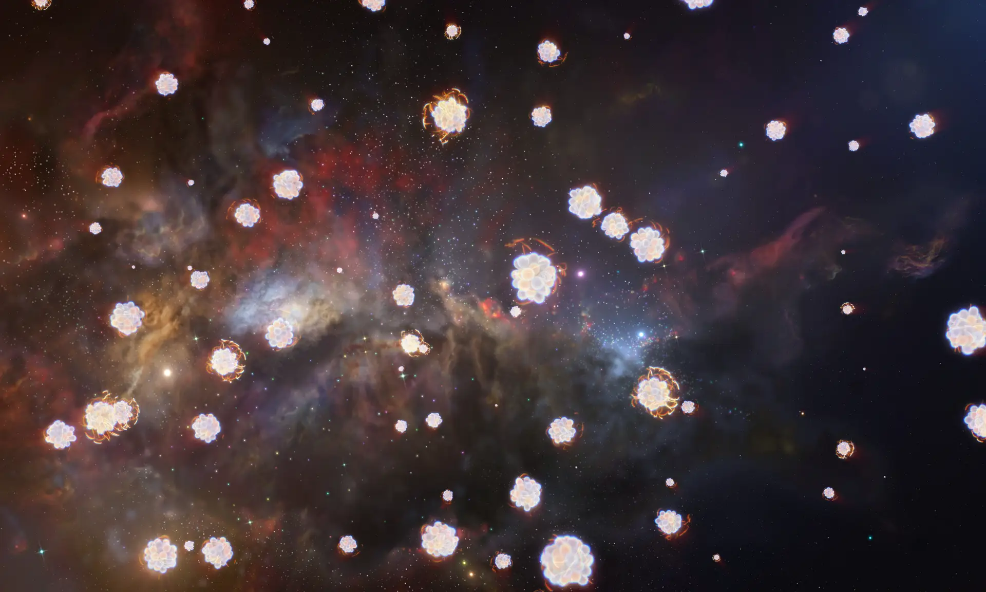Fez-se luz: descobertas “impressões digitais” das primeiras estrelas do universo
