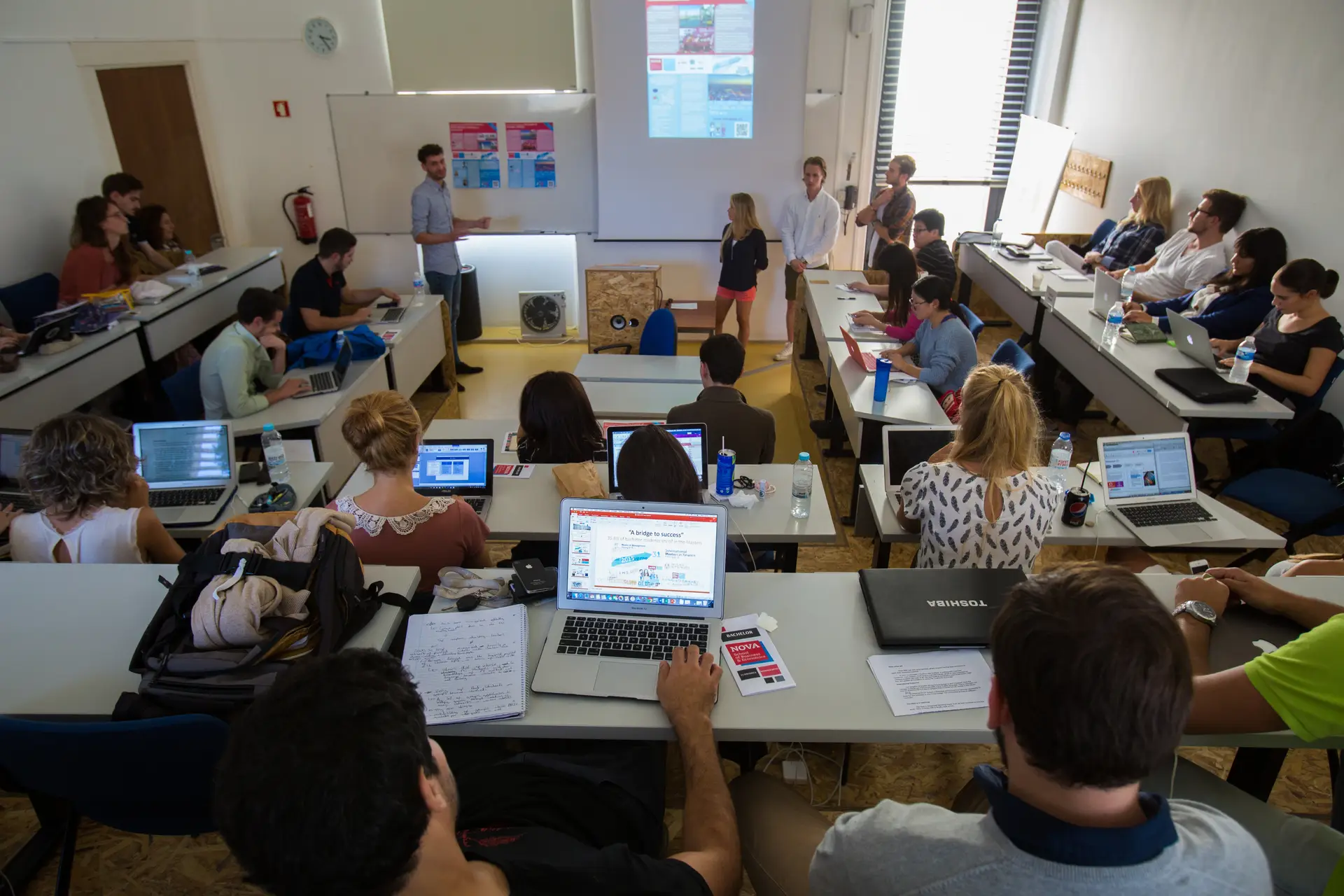 Na Nova School of Business and Economics, 60% dos alunos são internacionais