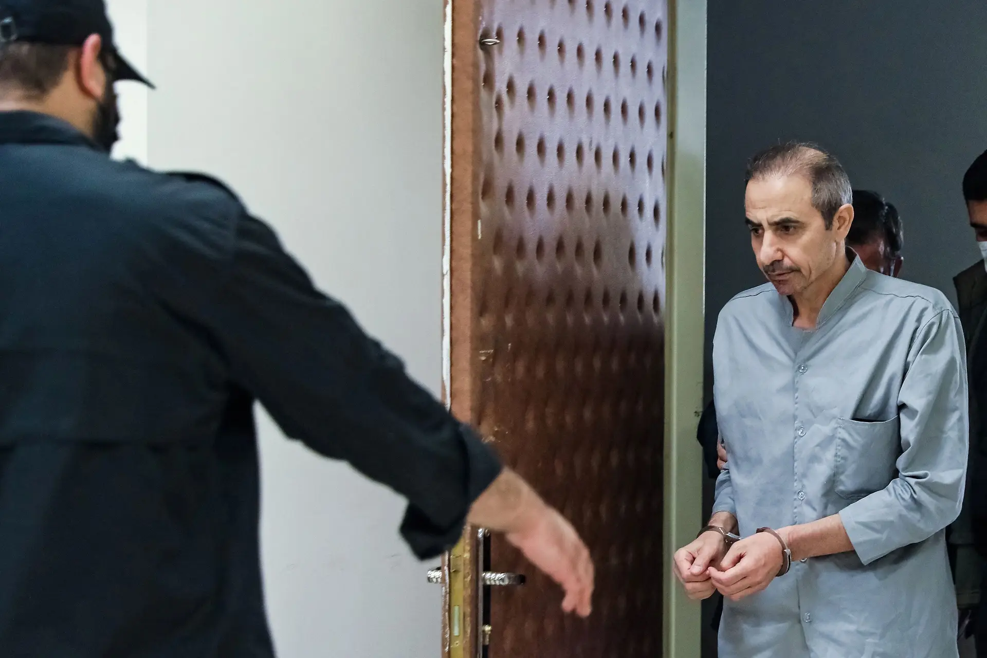 Habib Chaab durante o julgamento em 2022