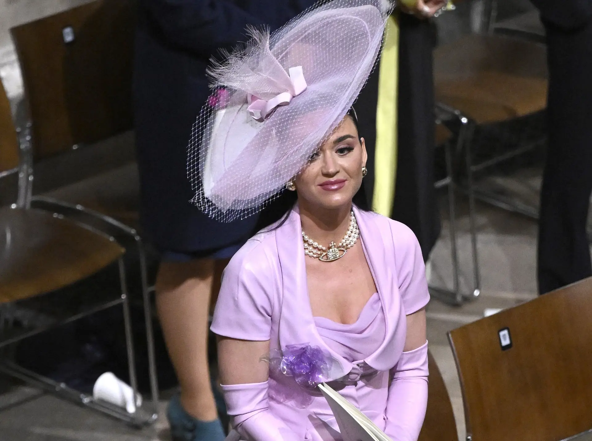 Katy Perry na coroação de Carlos III