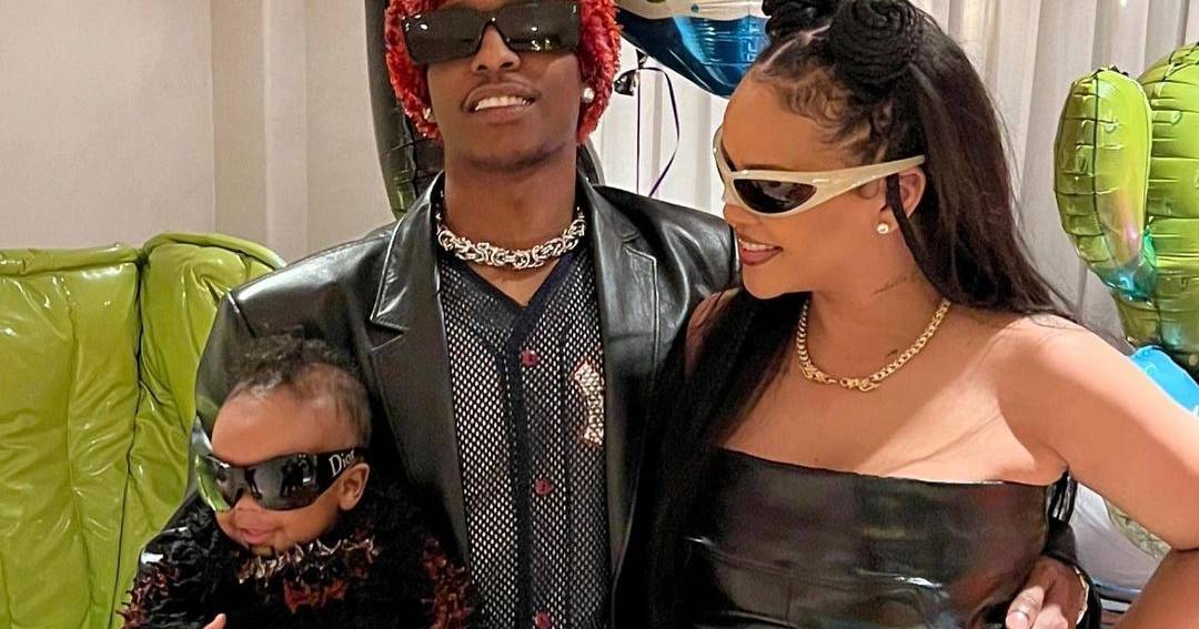 Rihanna e A$AP Rocky celebram o primeiro aniversário do filho: veja as fotos e o vídeo