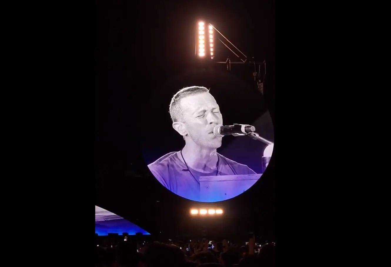 Coldplay ao vivo em Coimbra: foi assim que começou o concerto desta noite