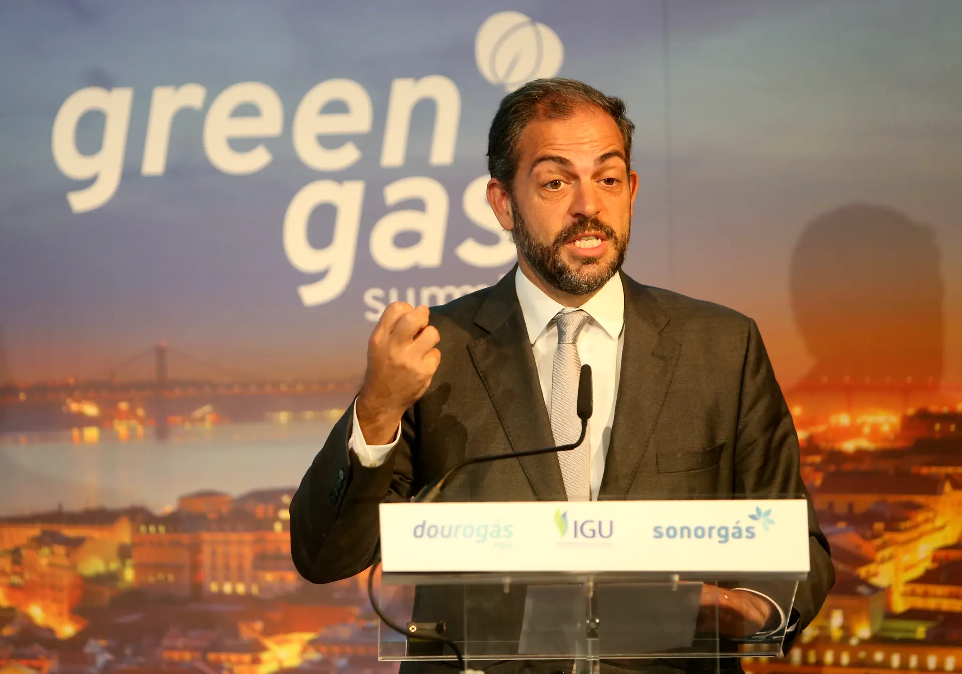 Duarte Cordeiro abriu a Lisbon Green Gas Summit