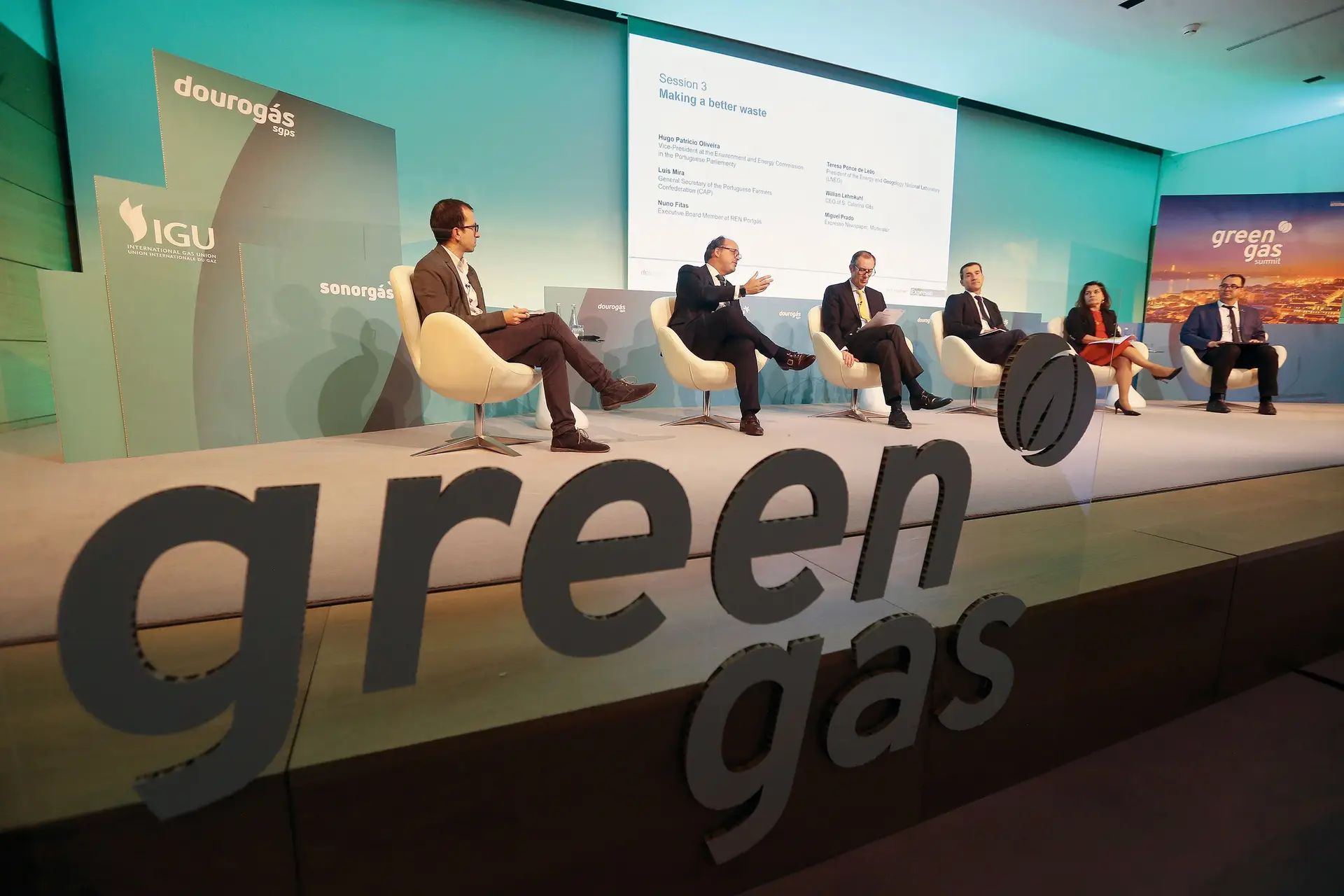 A Lisbon Green Gas Summit juntou diversos especialistas e responsáveis do sector no Centro Cultural de Belém