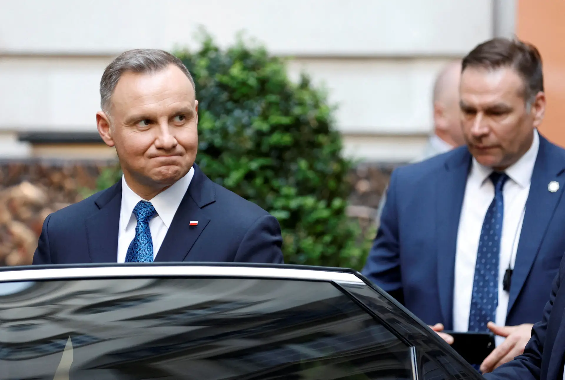 Presidente polaco Andrzej Duda 