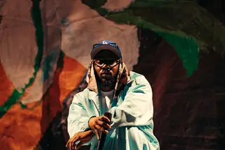 Kendrick Lamar quase sempre sozinho em palco no festival Primavera Sound Barcelona