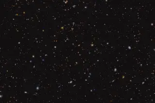 Retrato do universo primitivo: há nesta imagem mais de 45 mil galáxias, algumas nascidas ‘logo’ após o Big Bang