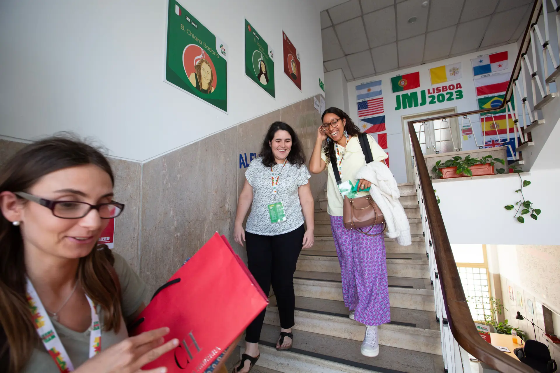 Jornada Mundial: dos 24 aos 75 anos, a juventude dos voluntários não tem idade