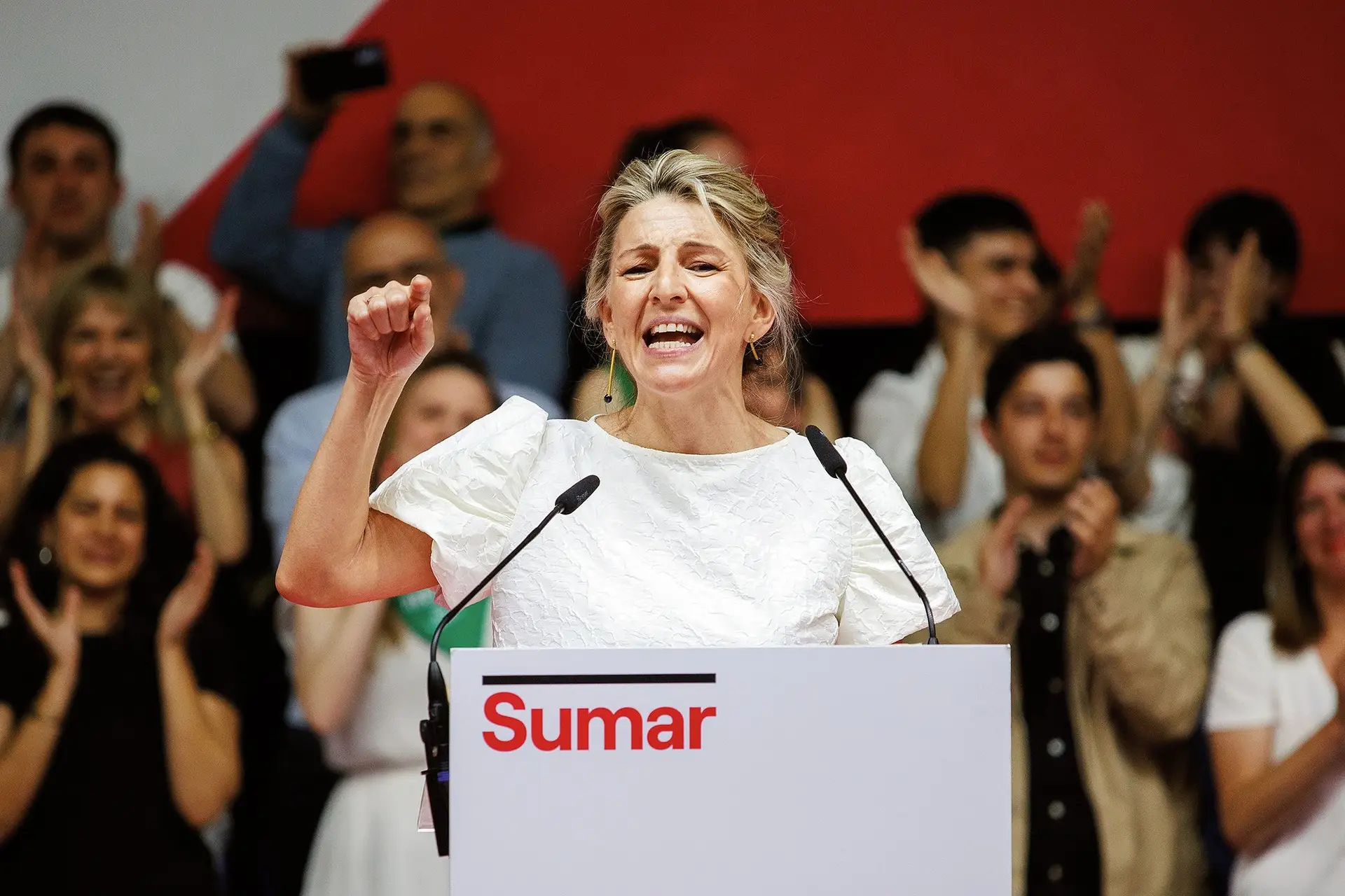 Yolanda Díaz, vice-primeira-ministra espanhola e líder do movimento Somar