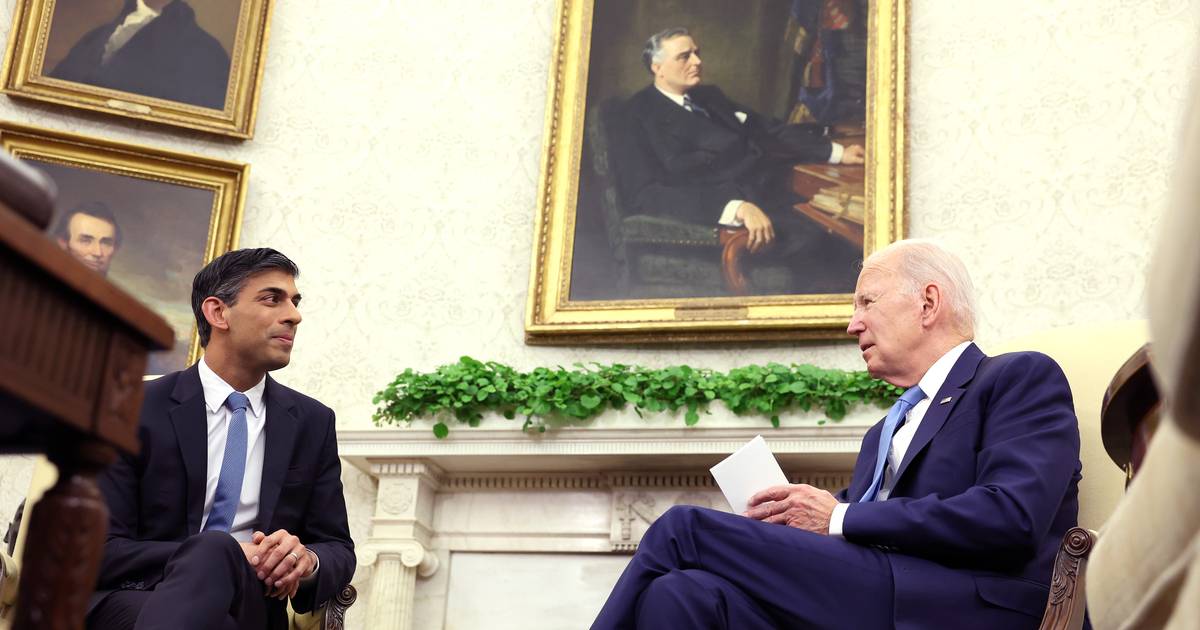 “Manipular”, “explorar”, “roubar”: Sunak e Biden reforçam laços contra China e Rússia