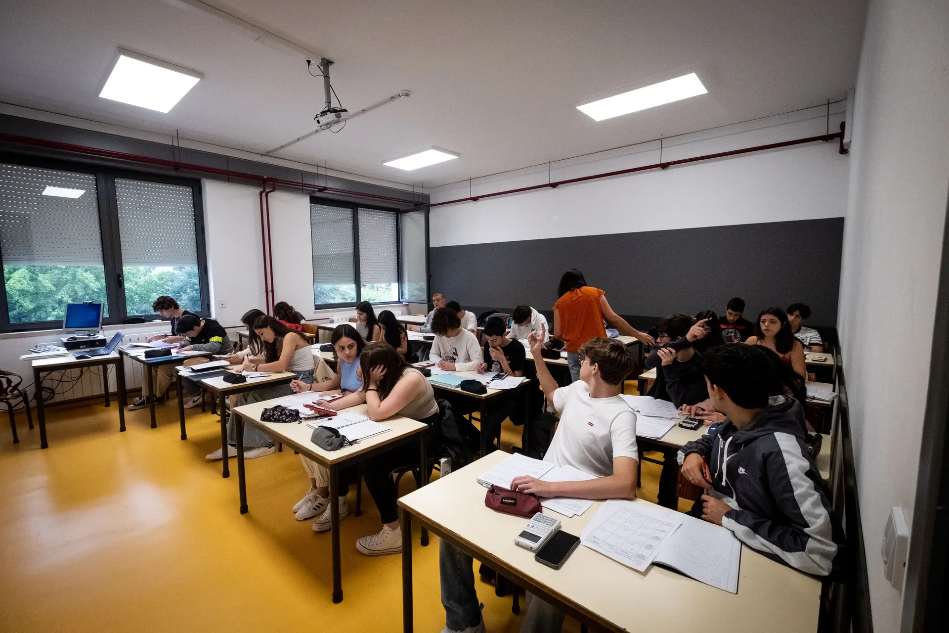 Há quatro anos que 19 valores é a nota mais atribuída nas escolas privadas. Nas públicas tem sido 17