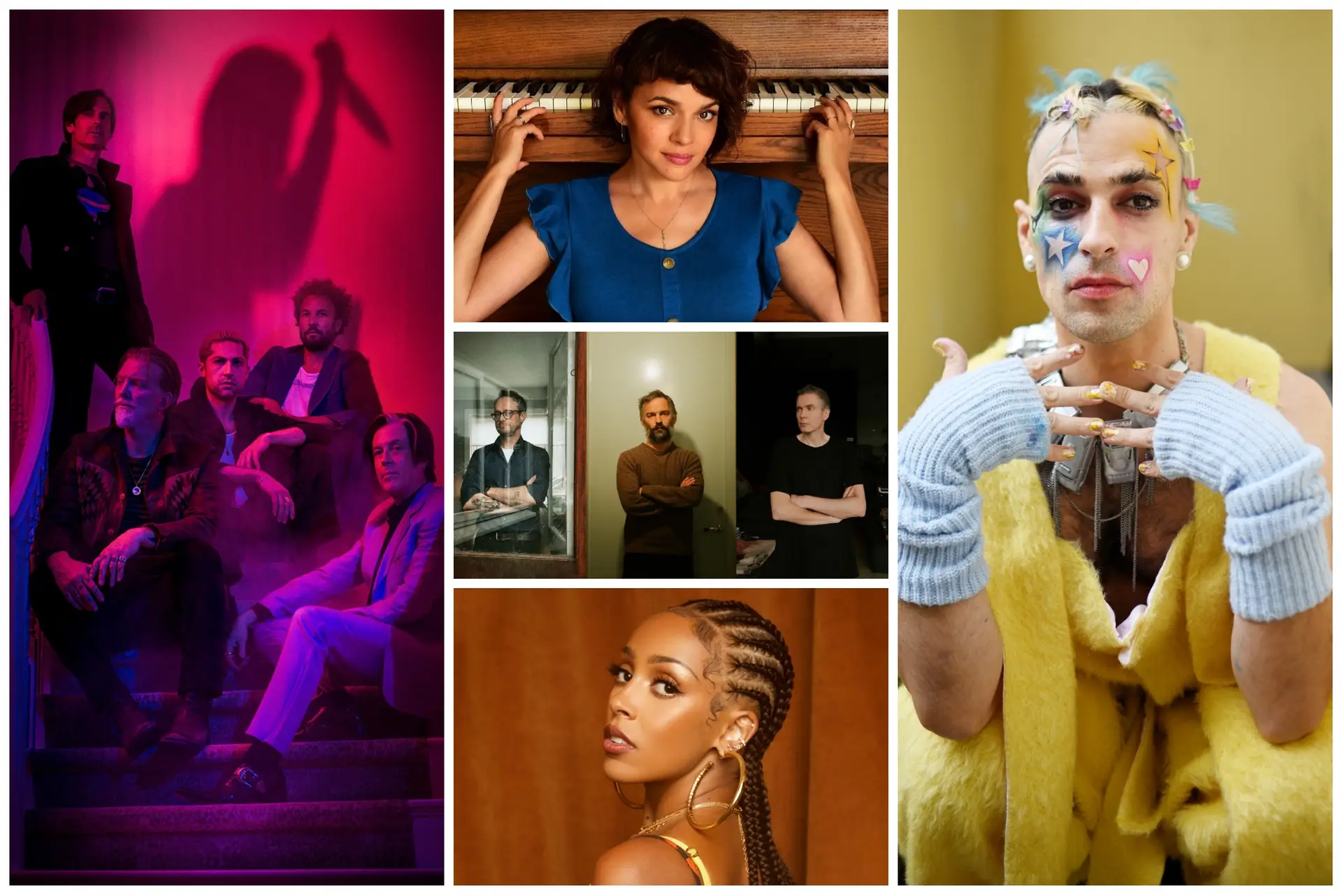 Queens of the Stone Age, Norah Jones, Filipe Sambado, Doja Cat, Sigur Rós