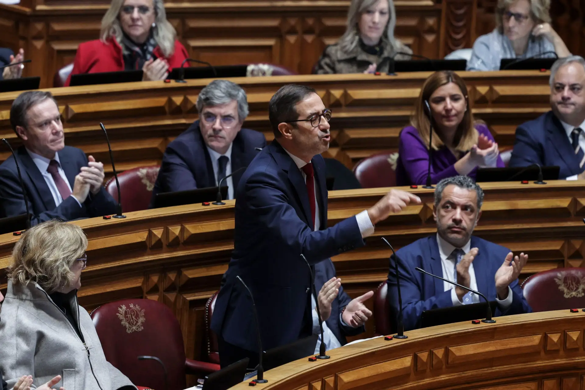 Joaquim Pinto Moreira, do PSD, na Assembleia da República, em dezembro de 2022