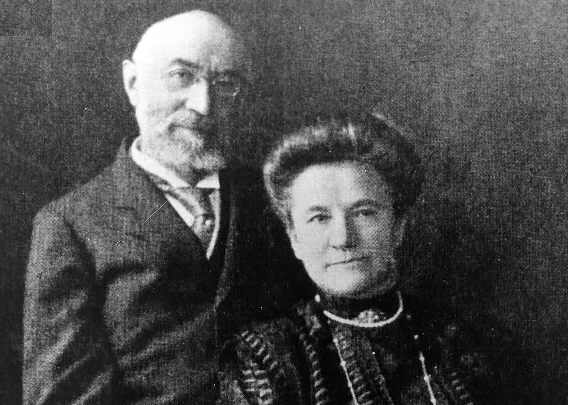 Isidor e Ida Straus morreram no Titanic, em 1912.