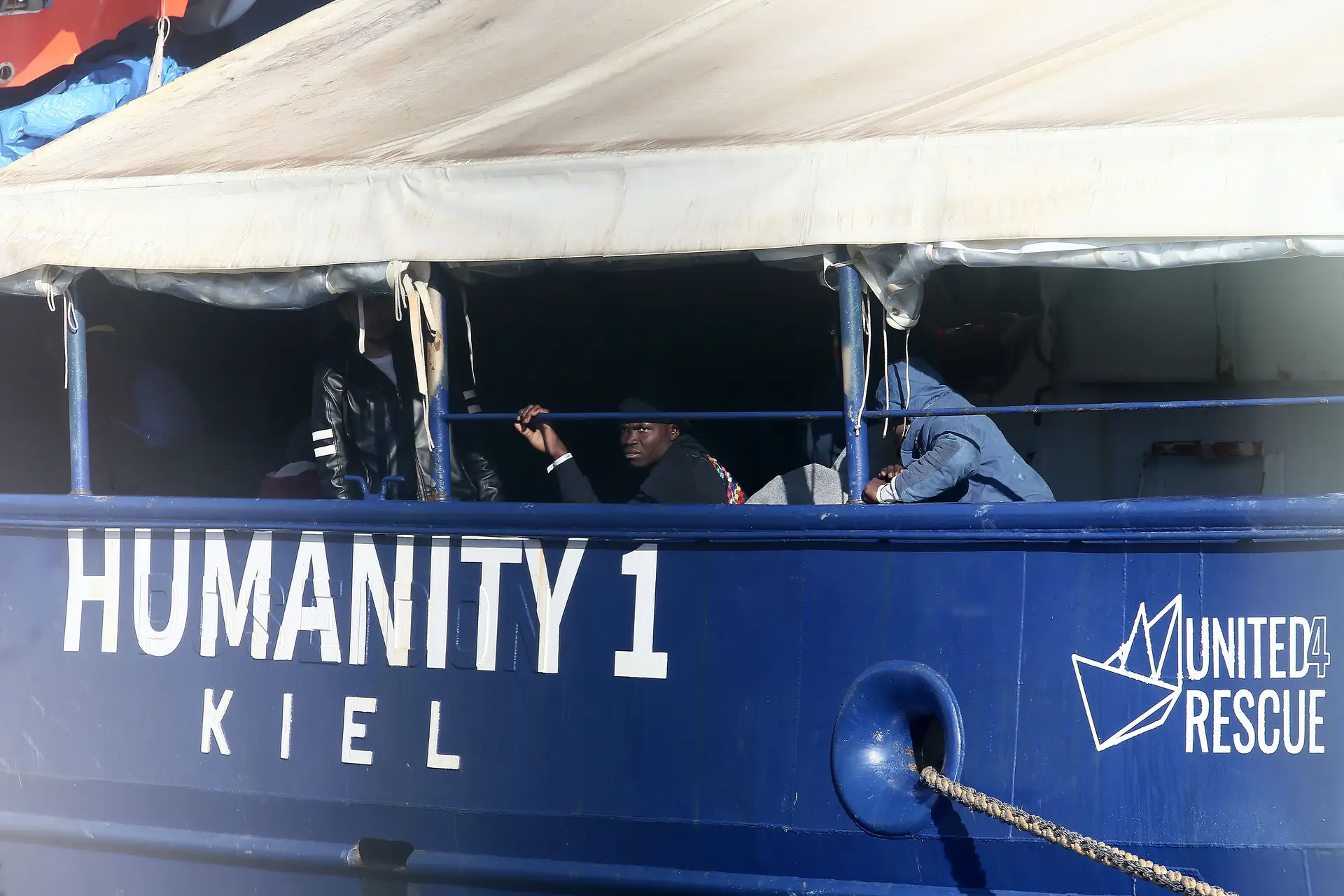 O navio "Humanity 1"