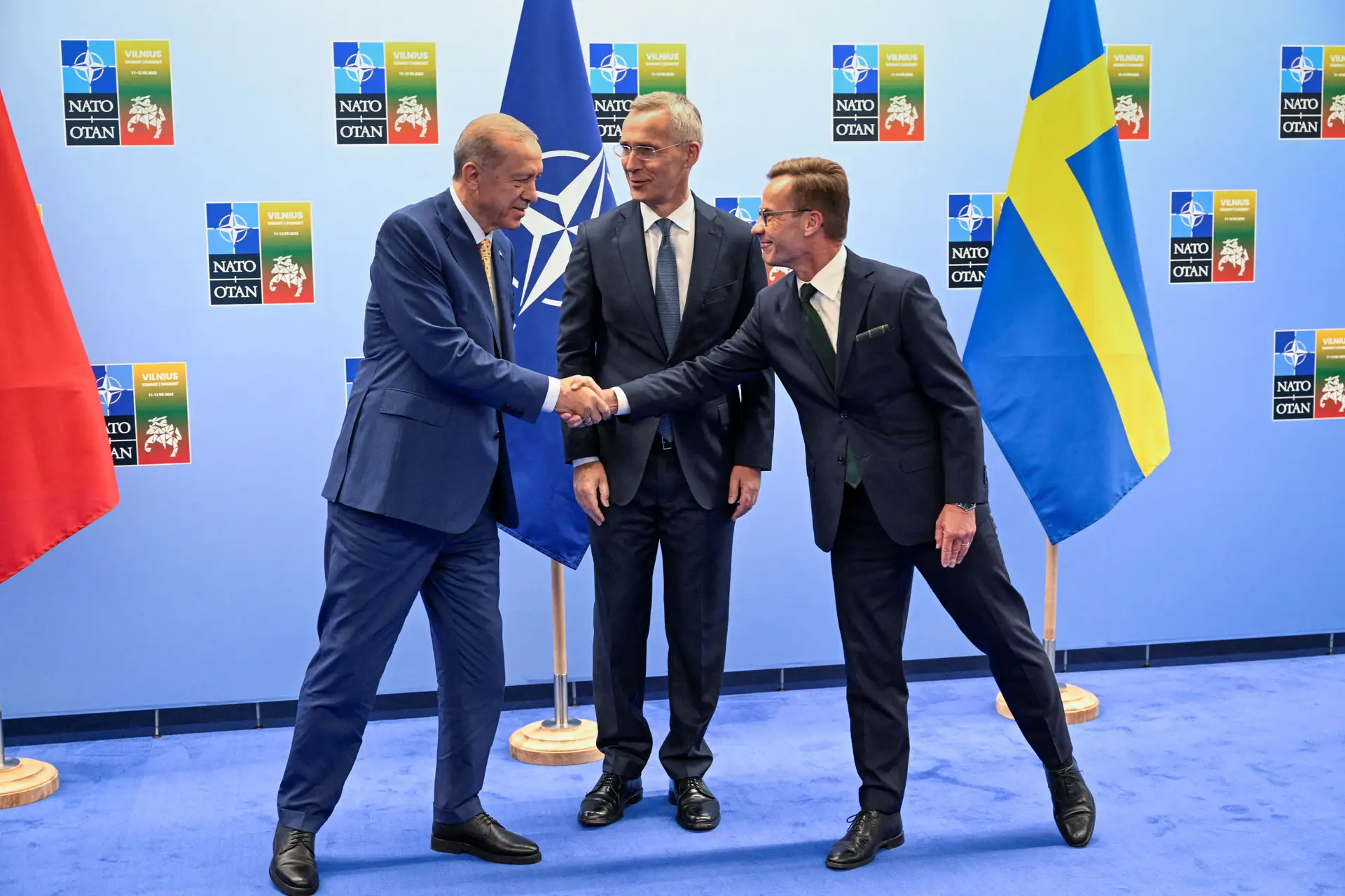 Erdogan transforma adesão da Suécia à NATO numa montanha-russa