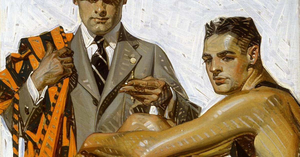 O homoerotismo (escondido) na obra de Leyendecker, o americano que ilustrou a Primeira Guerra Mundial