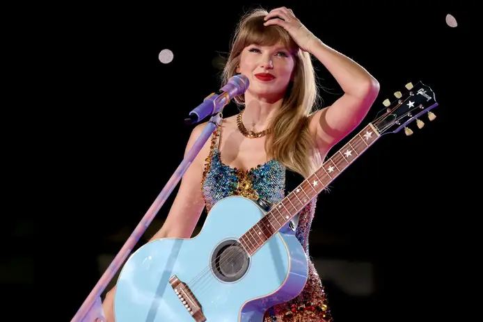 Taylor en un concierto de su gira The Eras Tour
