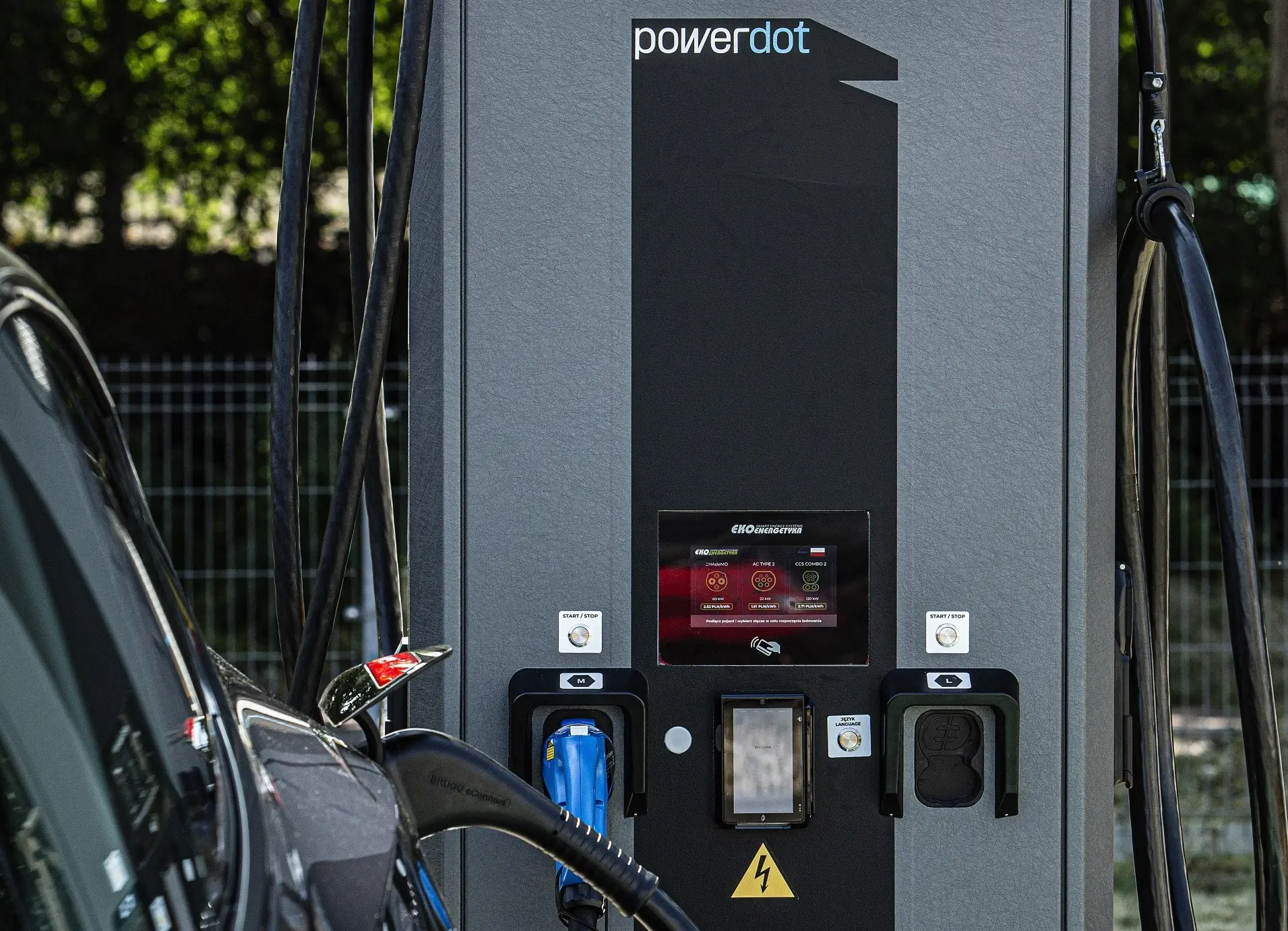Em 2023 e 2024 a Powerdot fornecerá 600 pontos de carregamento à Biedronka.