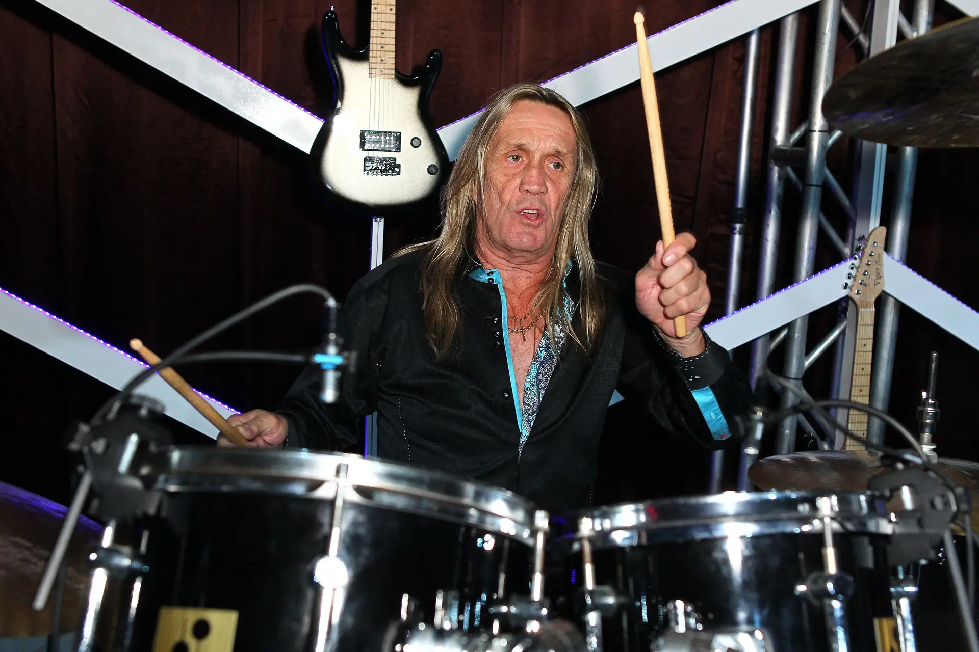 Nicko McBrain em 2016
