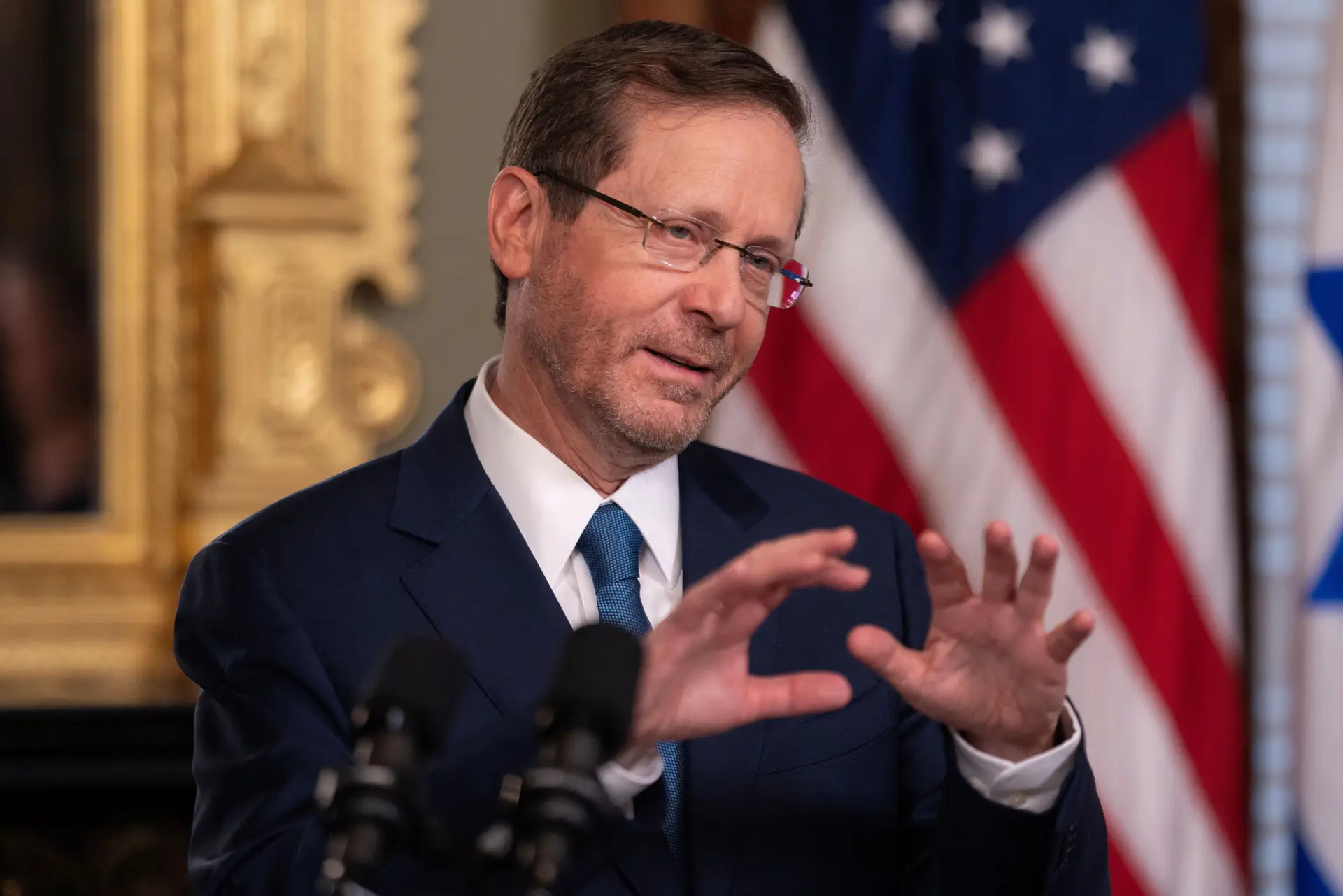 Presidente israelita Isaac Herzog