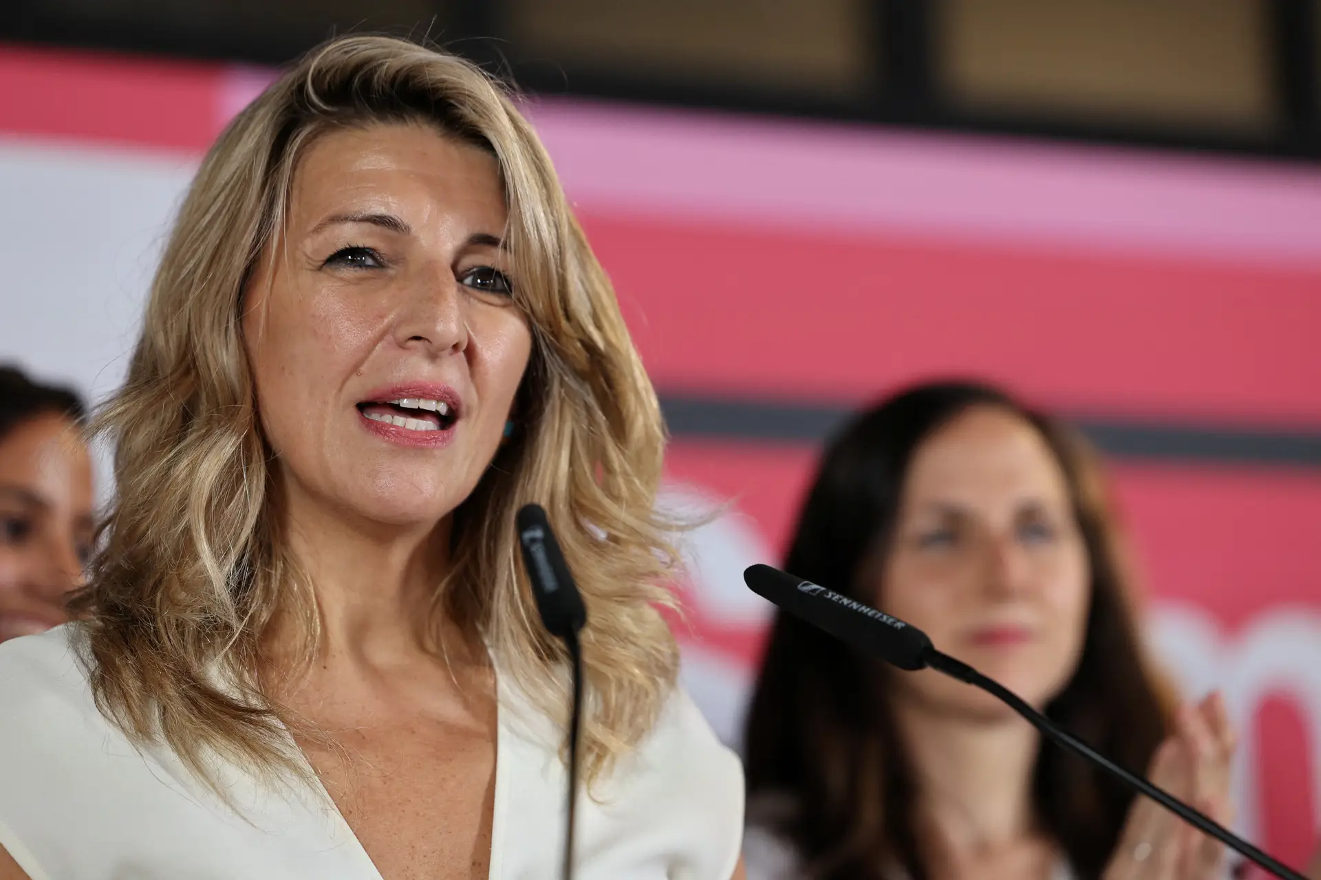 Yolanda Díaz, líder do partido de esquerda Somar