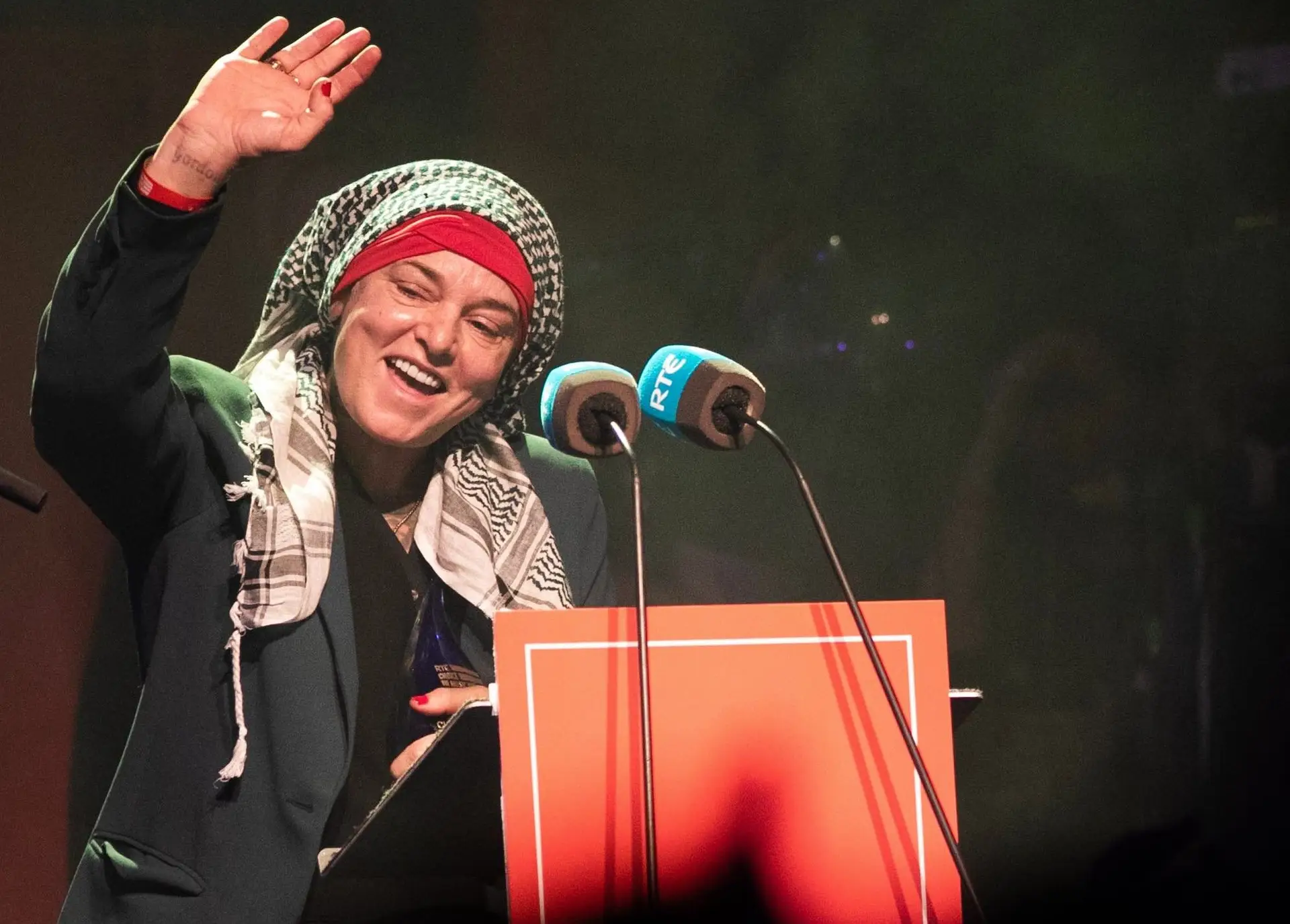 Sinéad O'Connor em Dublin, 9 de março de 2023