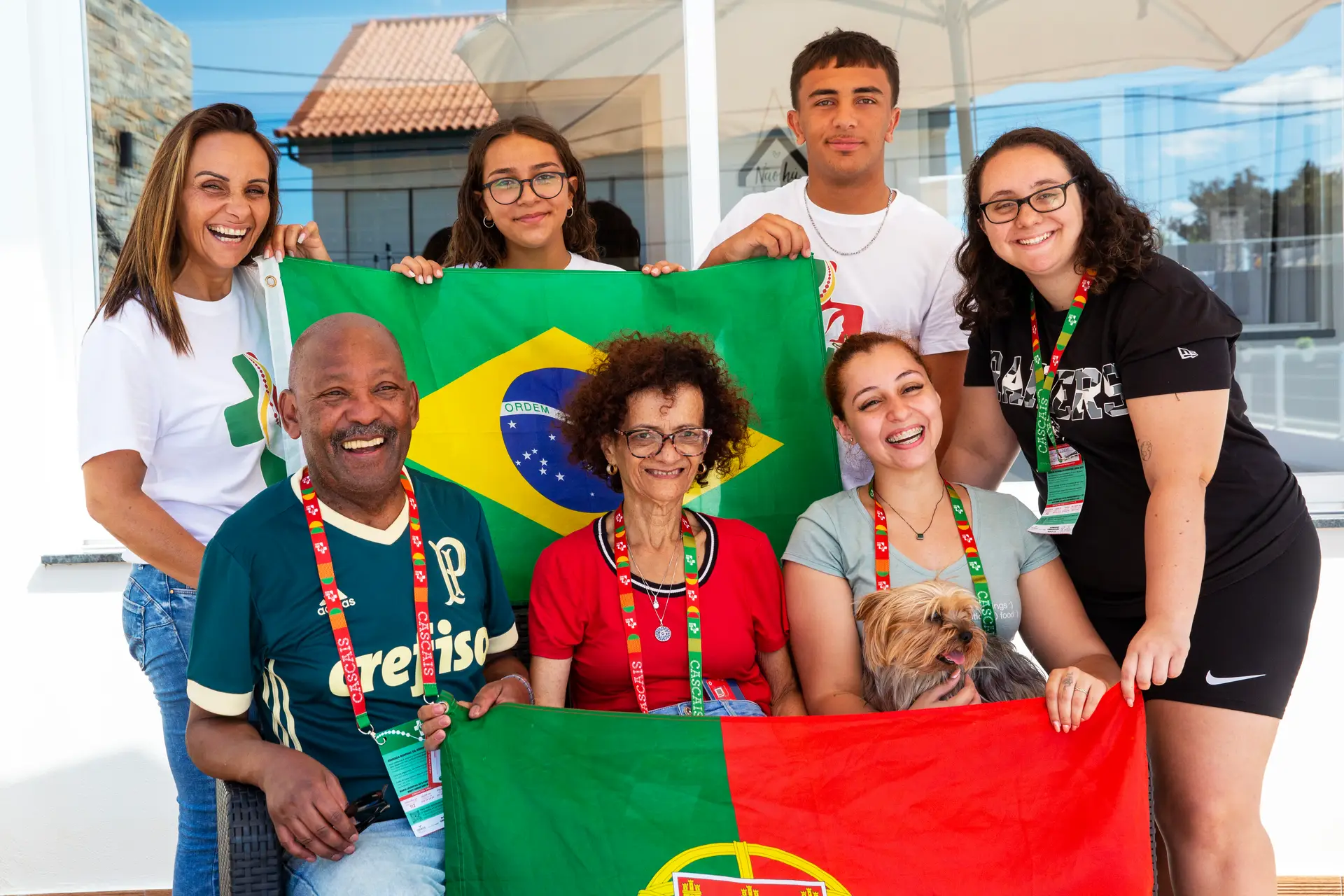 “Jovens de espírito” em “lusofolia”: peregrinos, dos 16 aos 75, recebidos em casa na Caparica