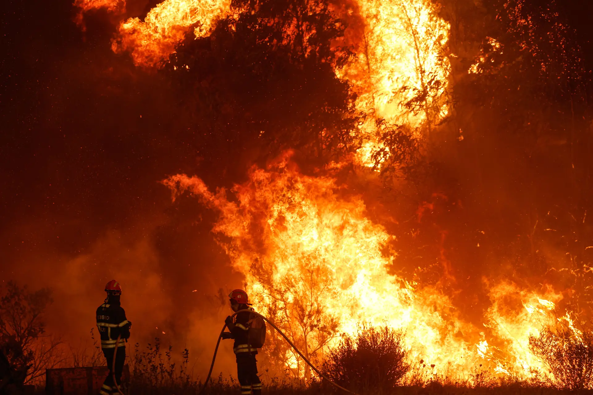 Suspeita de fogo posto em incêndio no Porto Moniz —