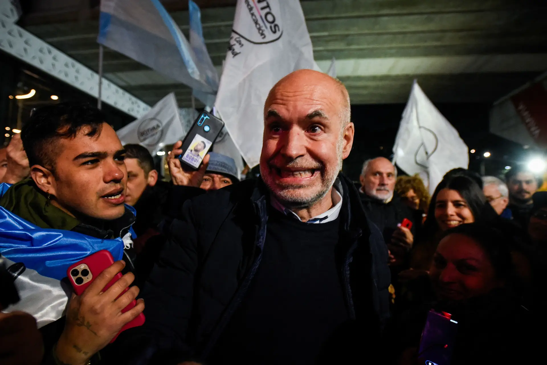 Pré-candidato Horacio Rodriguez Larreta do partido Juntos pela Mudança, disputa o favoritismo nestas primárias com a sua colega de partido Patricia Bullrich