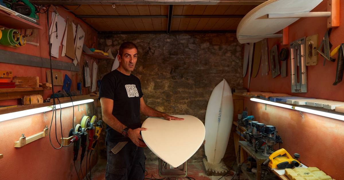 As pranchas de surf que vêm da Serra do Caldeirão