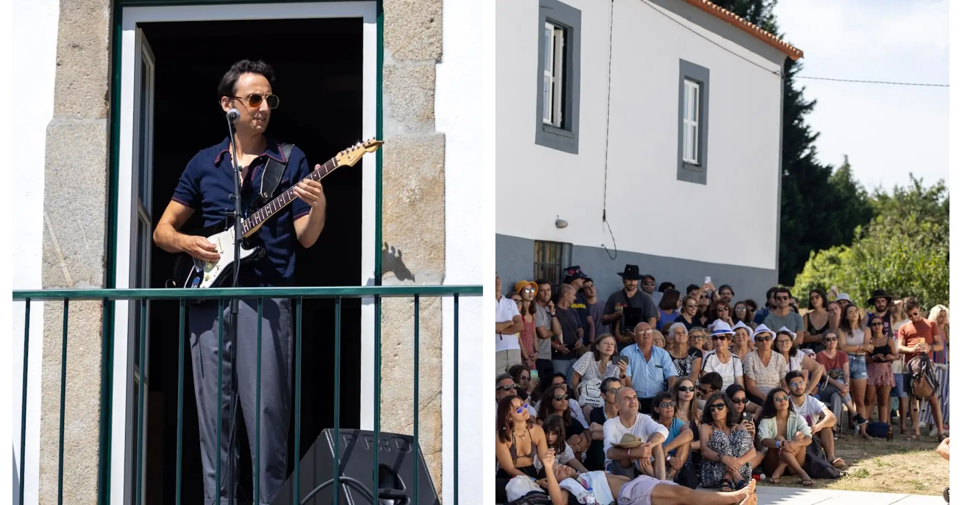 Vodafone Paredes De Coura: Samuel Úria Deu Concerto-surpresa à Janela ...