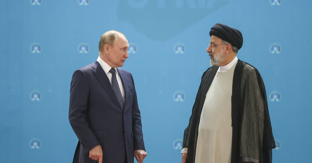 A aliança que pode mudar o equilíbrio militar do mundo: Rússia e Irão, que “usa a Ucrânia para experimentar arsenal e os seus drones”