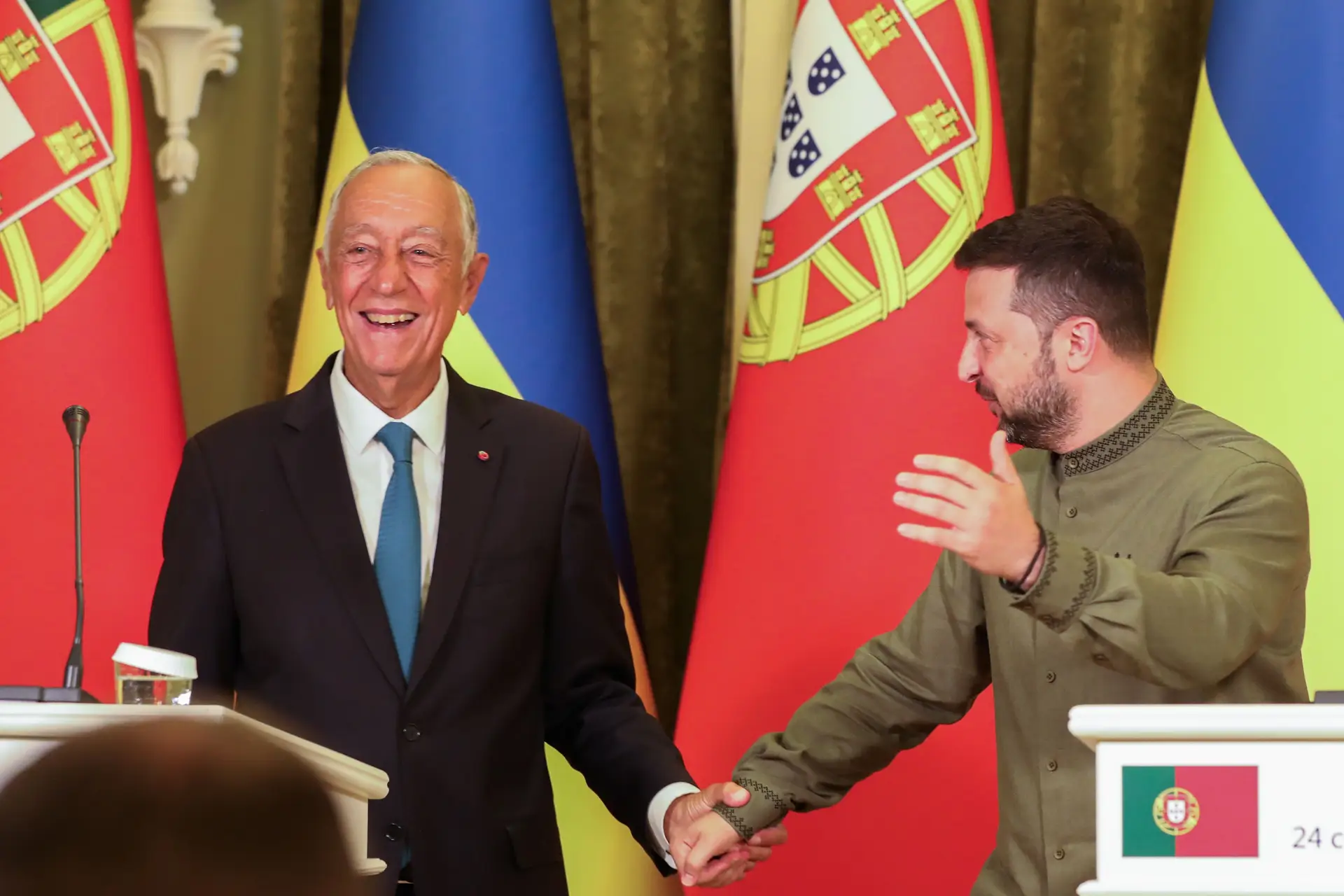 Nuno Melo confirma que visita de Zelensky a Portugal está a ser preparada, Rangel está a trabalhar em acordo bilateral