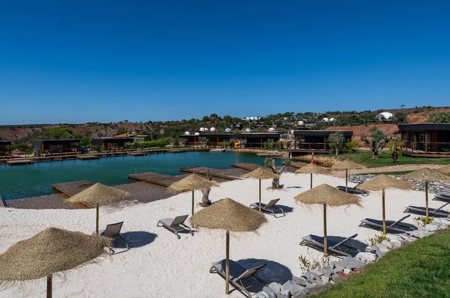 A nova praia da Reserva Alecrim, em Santiago do Cacém