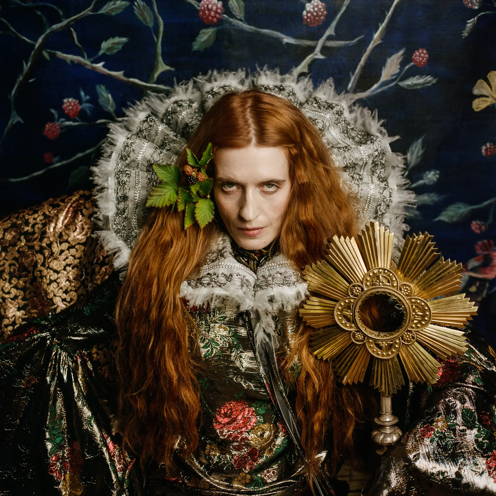 Florence Welch, de Florence and the Machine, cabeças de cartaz do festival, atua a 1 de setembro