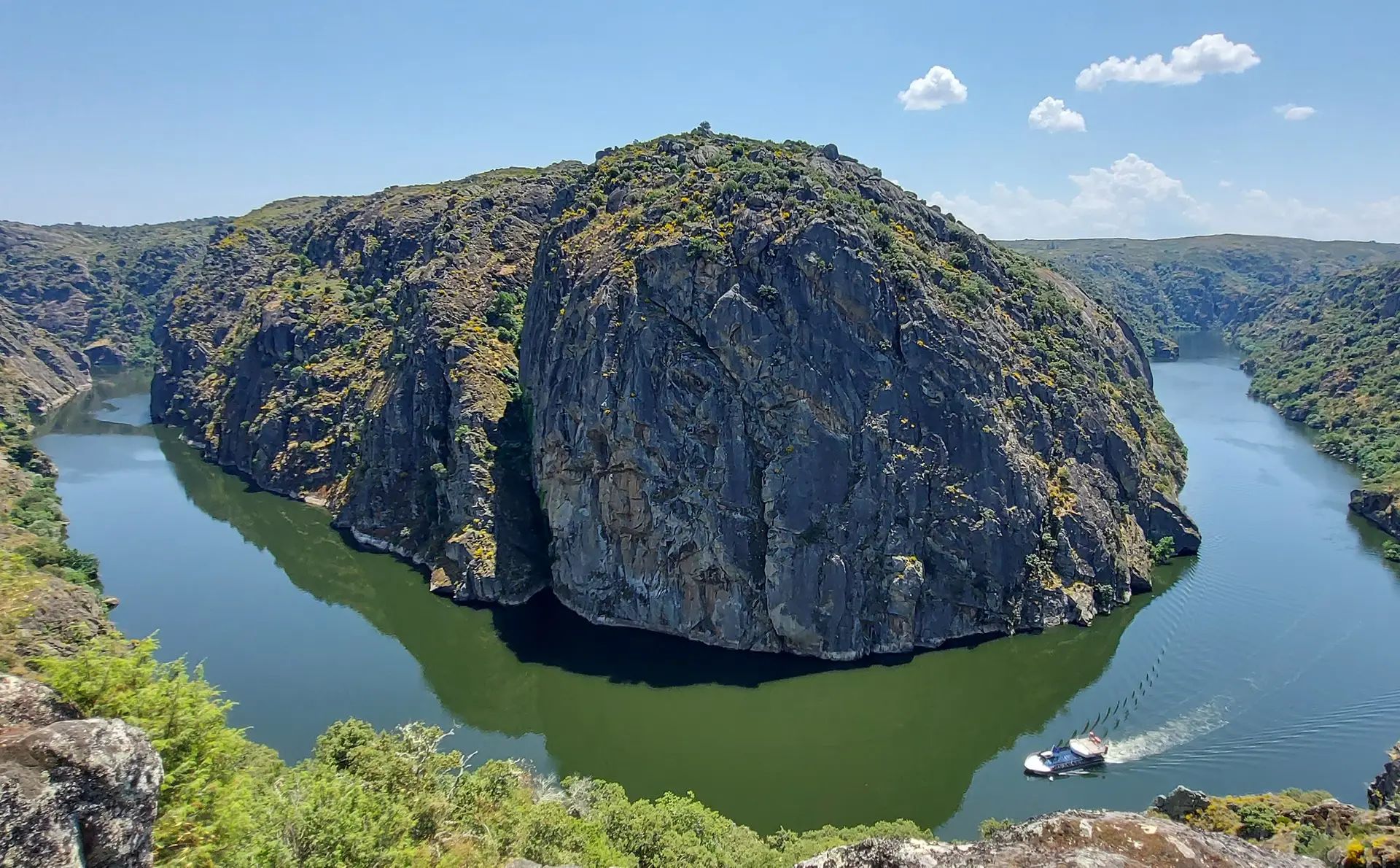 Miradouro do Castrilhouço, em Miranda do Douro
