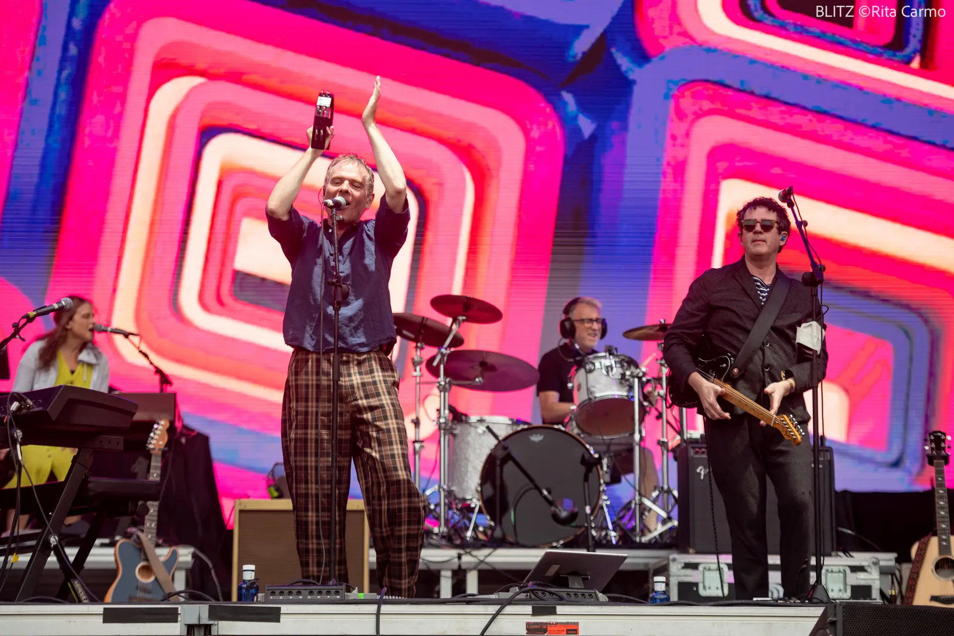Belle & Sebastian no Festival Meo Kalorama