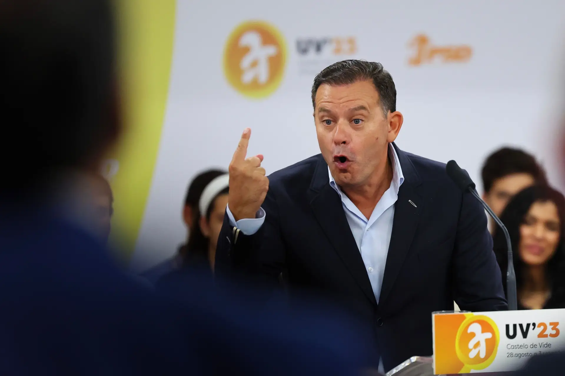 Montenegro diz que Costa esteve "amuado" na reunião de Conselho de Estado