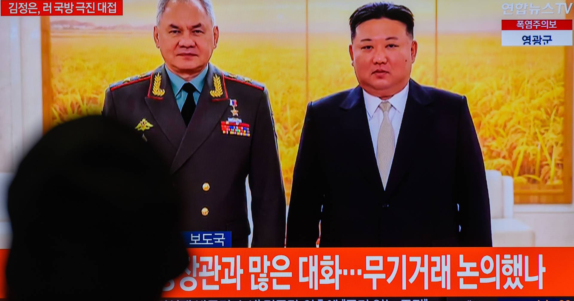 Rússia e Coreia do Norte mais