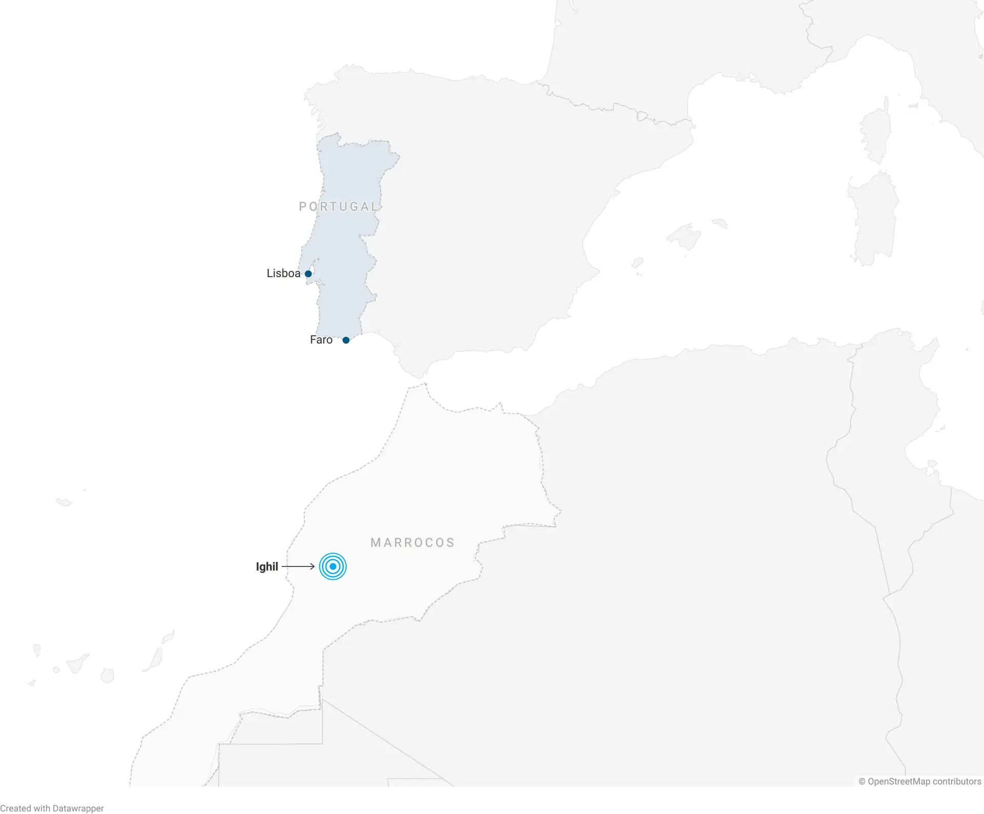 Sismo em Marrocos: já há 820 mortos e mais de 670 feridos. O abalo sentiu-se em Portugal