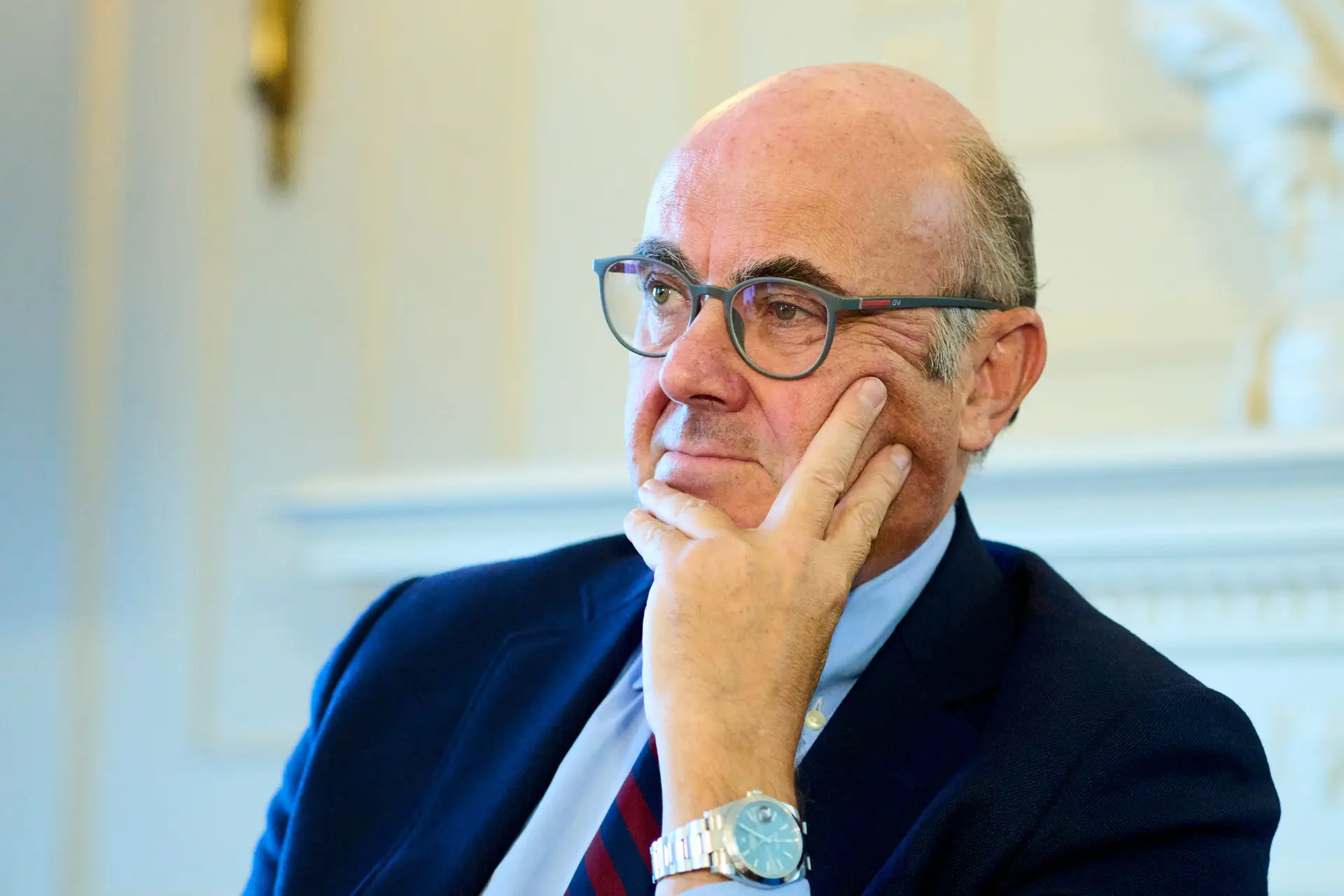 Guindos acredita que corte de 0,25 pontos das taxas pelo BCE é abordagem prudente