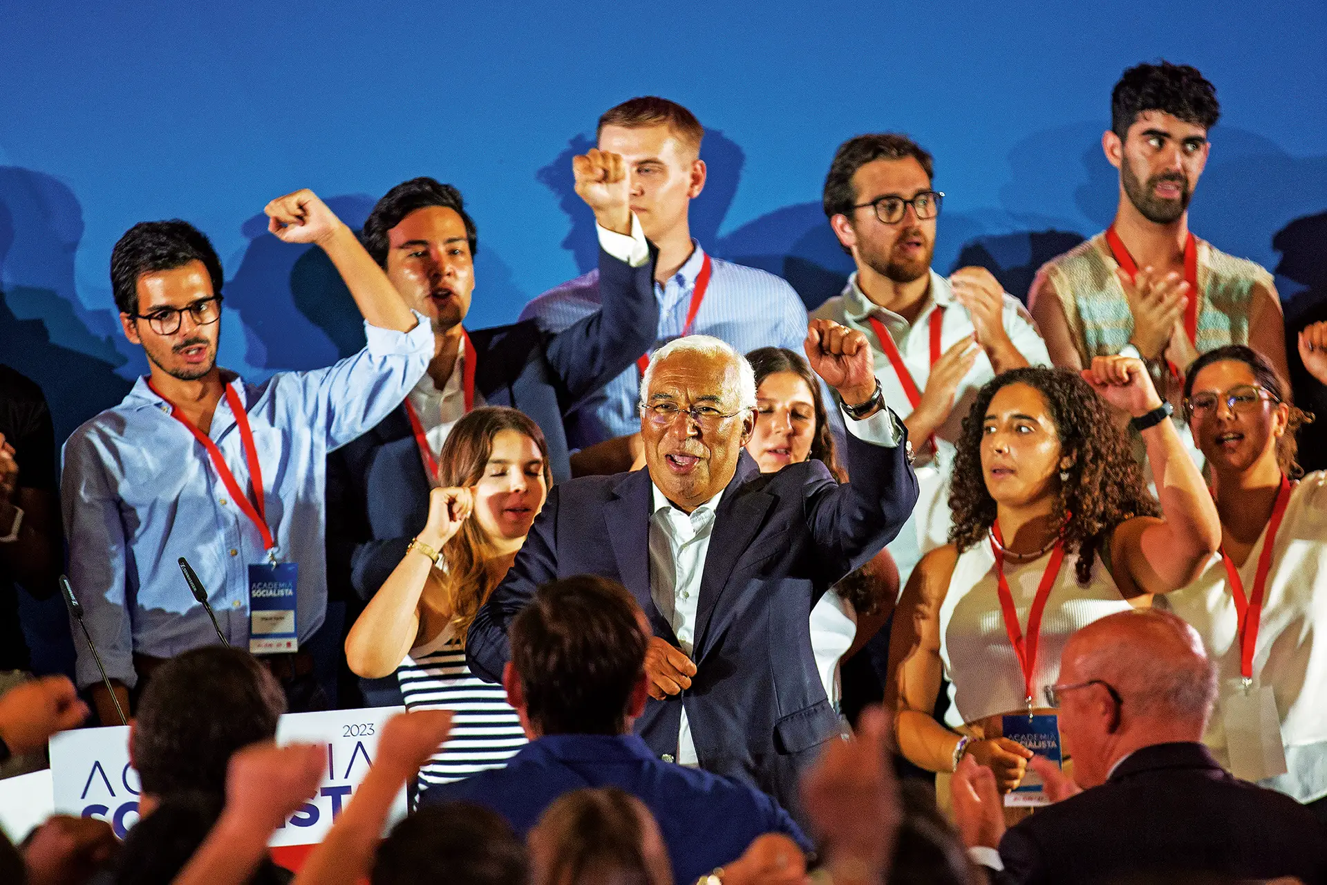 António Costa na Academia Socialista, em Évora