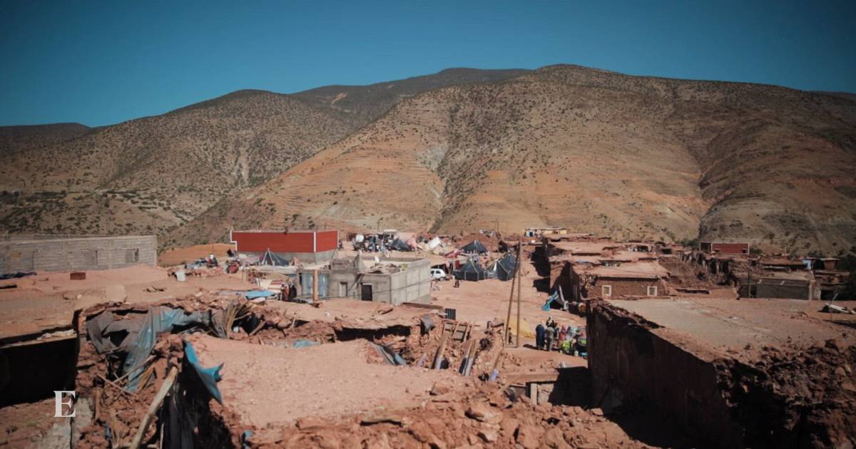 Condições dos refugiados do terramoto em Marrocos agravam-se com chuvas