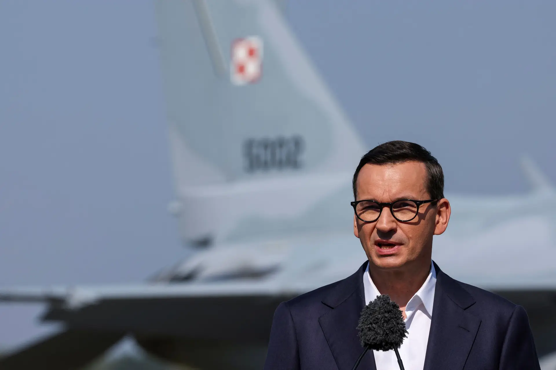 Primeiro-ministro polaco Mateusz Morawiecki