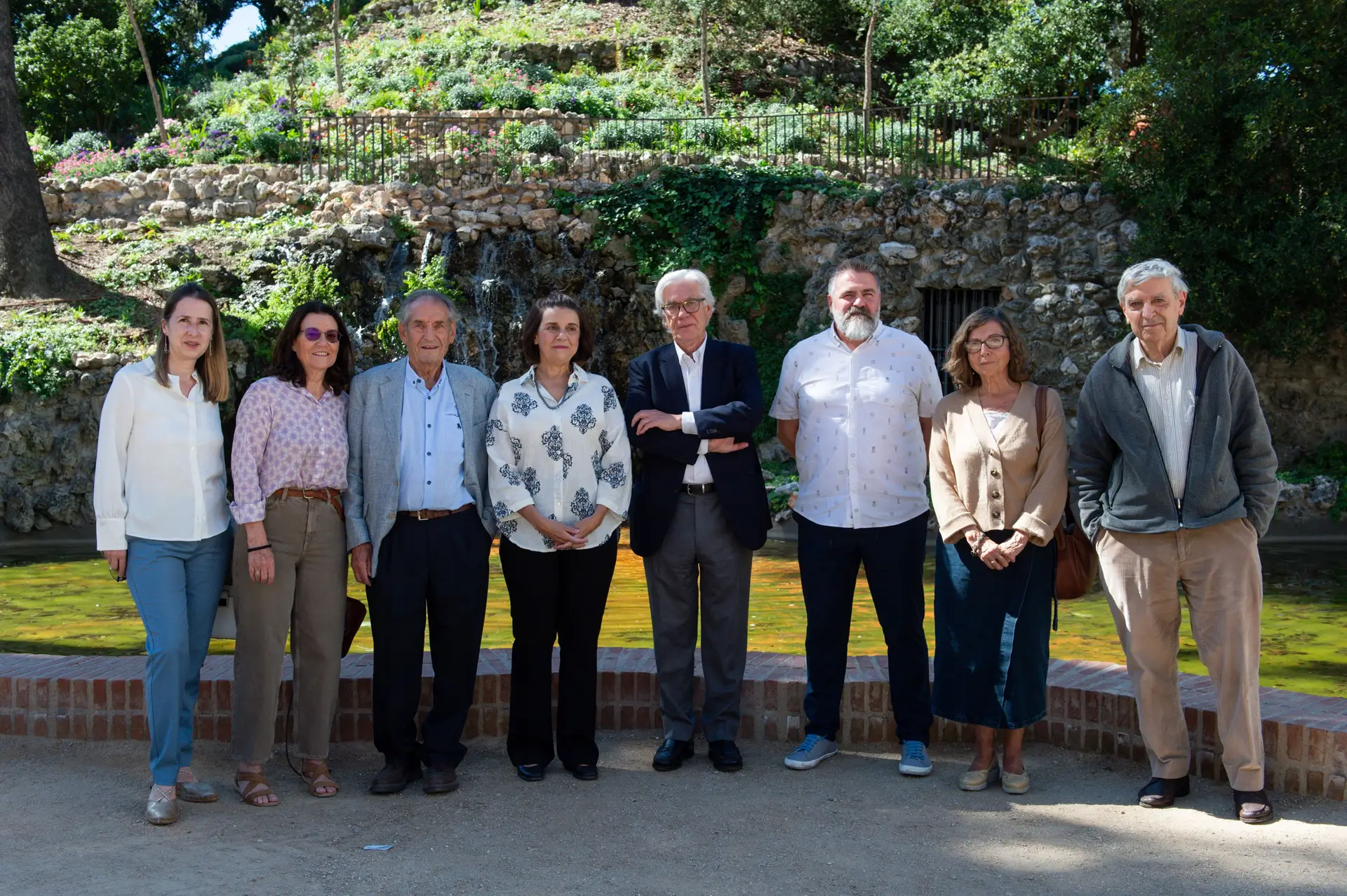 Equipa fundadora da organização Terceira Espanha, que pretende vir a ser um partido social-democrata 