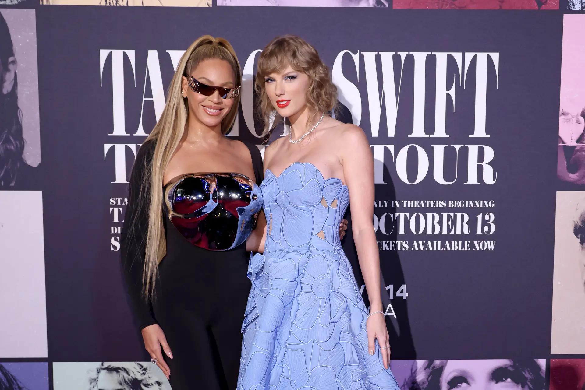 Beyoncé E Todas As Outras Estrelas Na Noite De Estreia Do Filme “taylor Swift The Eras Tour” A 