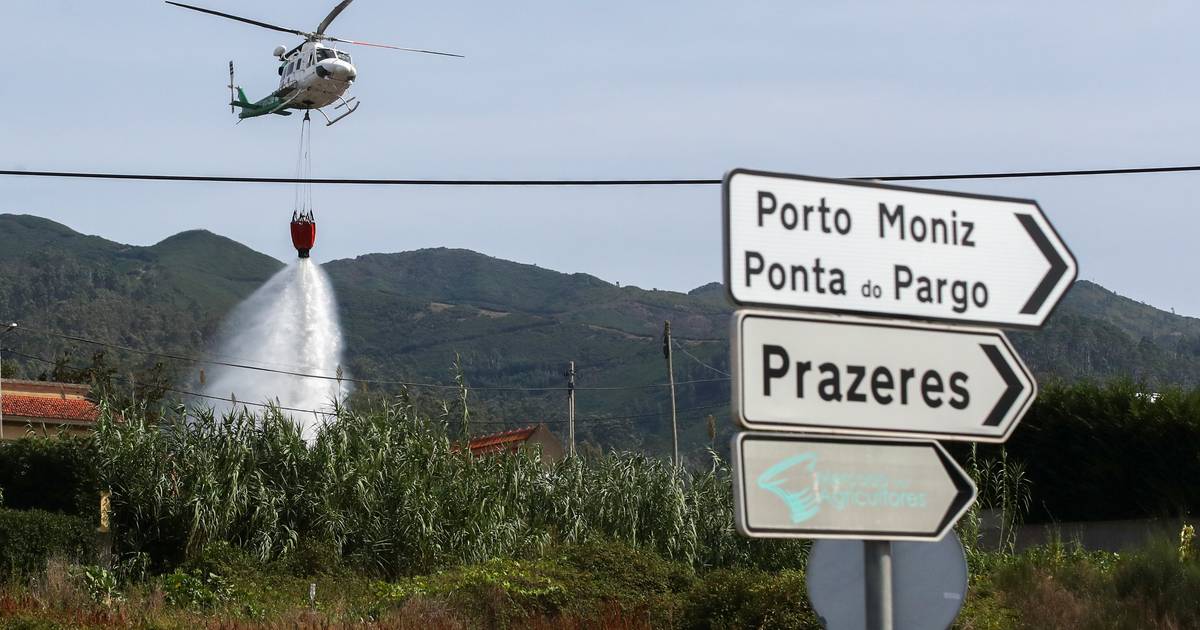 Incêndios na Madeira: 70 pessoas receberam assistência médica desde quarta-feira devido aos fogos