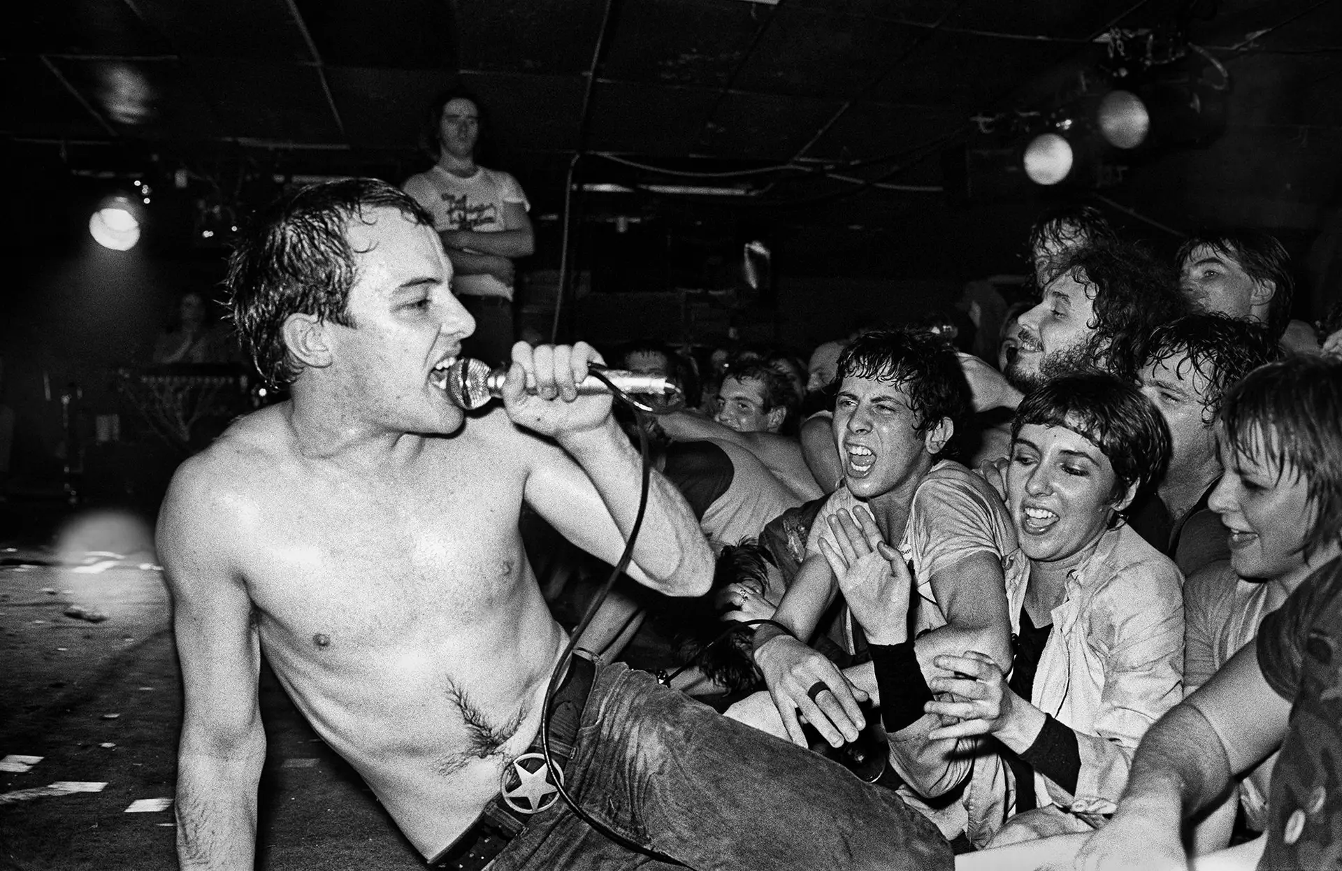 Jello Biafra, Dead Kennedys, em Boston (1981)