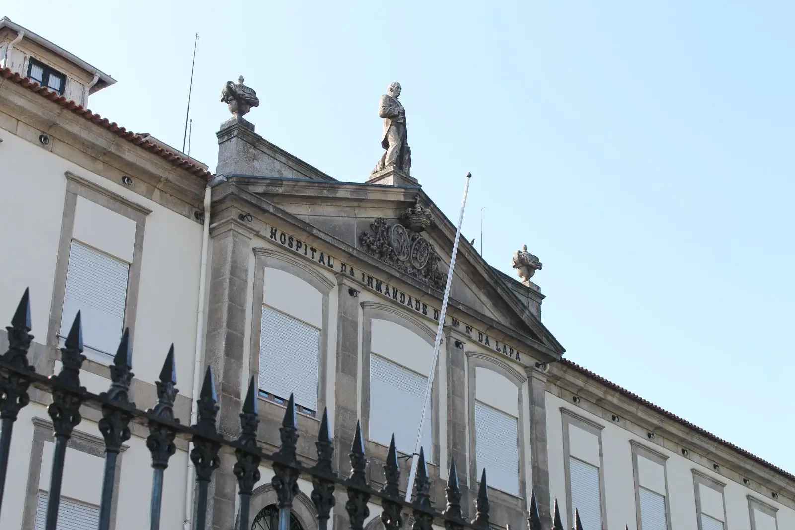 Hospital da Lapa, no Porto